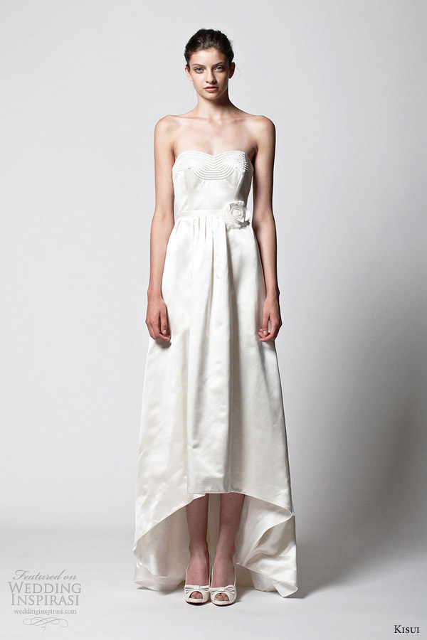 kisui bridal 2013 alamia wedding dress high low kisui bridal 2013 alamia wedding dress high low