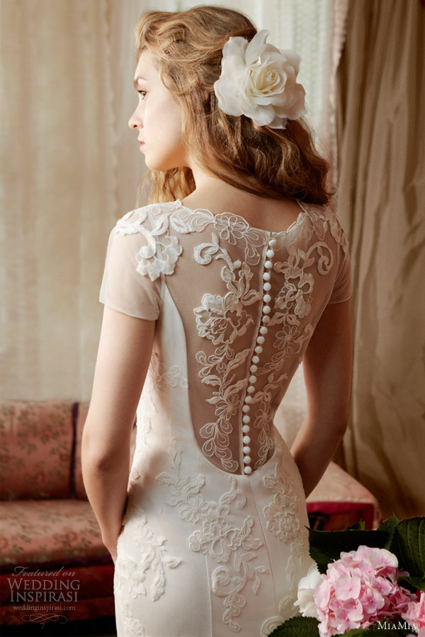 miamia bridal alan hannah spring 2013 clematis portrait back wedding dress