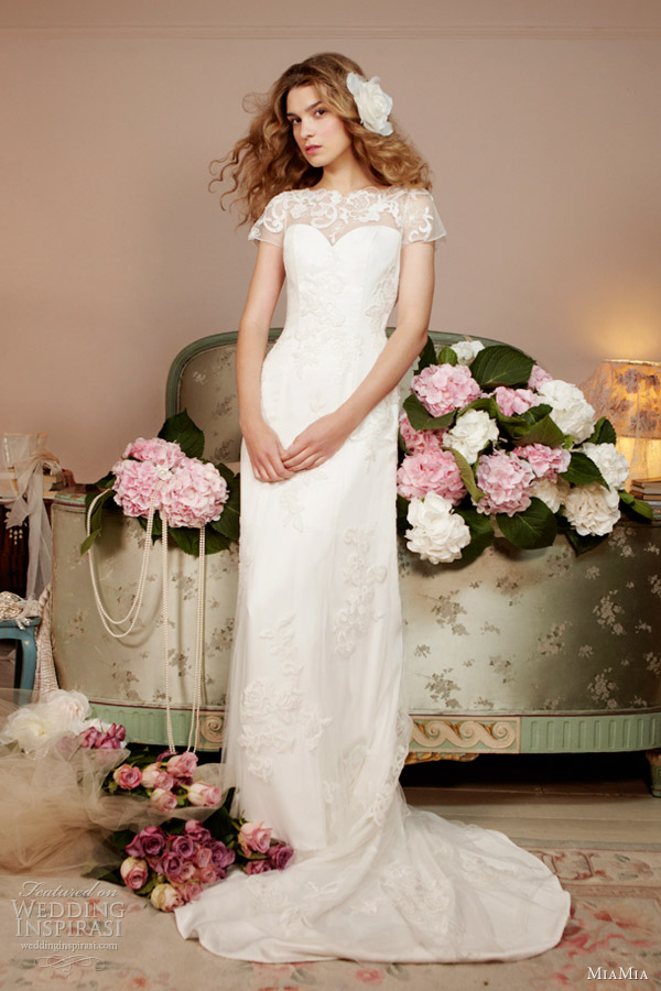 miamia bridal spring 2013 clematis wedding dress