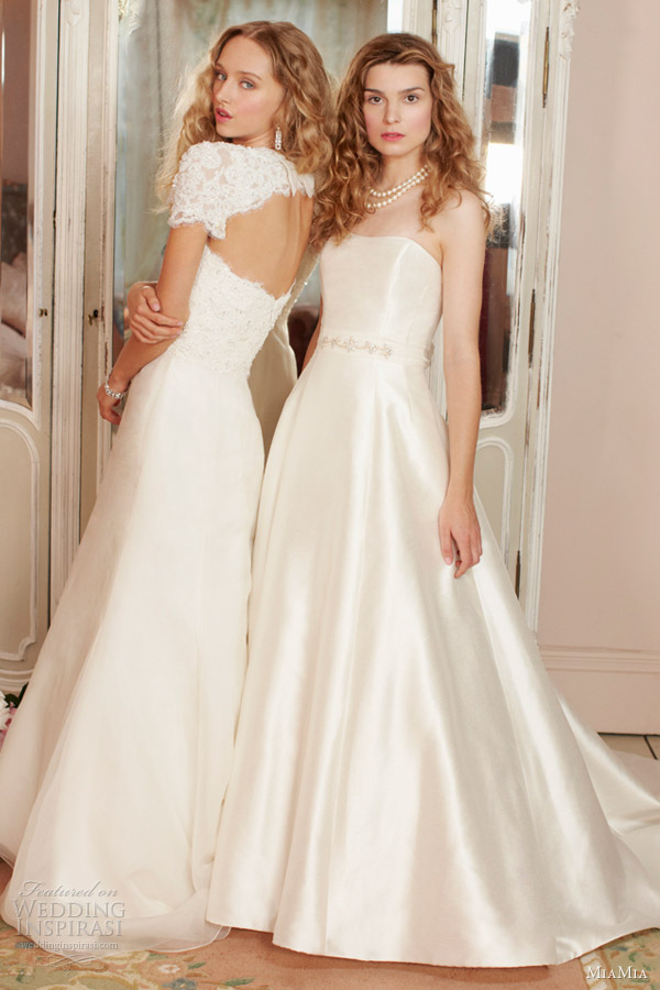 miamia bridal spring summer 2013 oleander cornflower wedding dresses