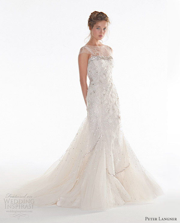 peter langner couture wedding dresses 2013 seventh sense