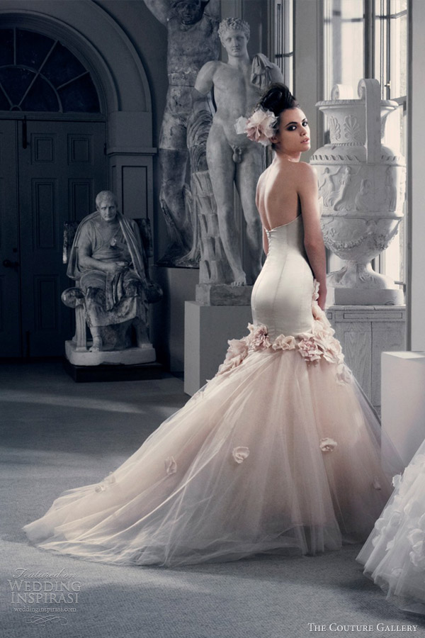 the couture gallery 2013 rosalyn blush wedding dress