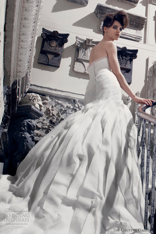 the couture gallery wedding dresses 2012 2013 jezebel strapless ball gown
