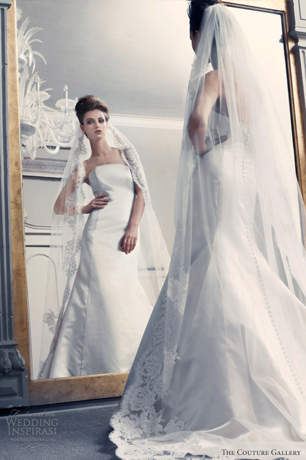 the couture gallery wedding dresses 2013 sophia strapless gown