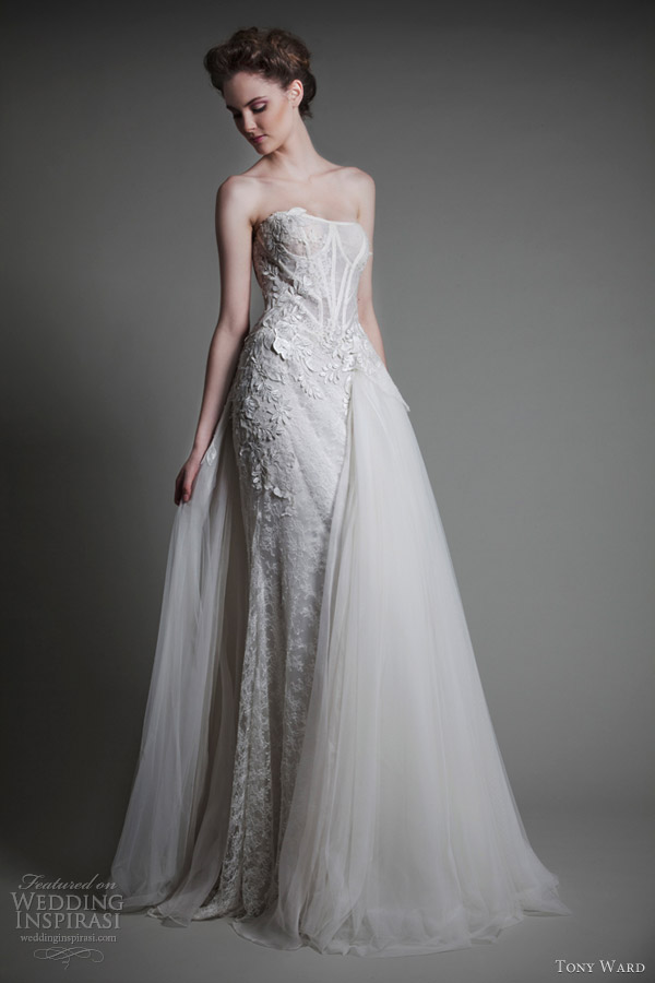 tony ward bridal 2013 notes de coeur wedding dress