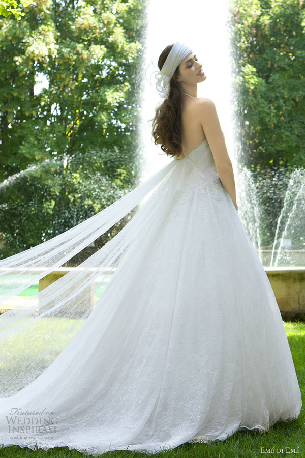 eme di eme wedding dresses 2013 strapless ball gown