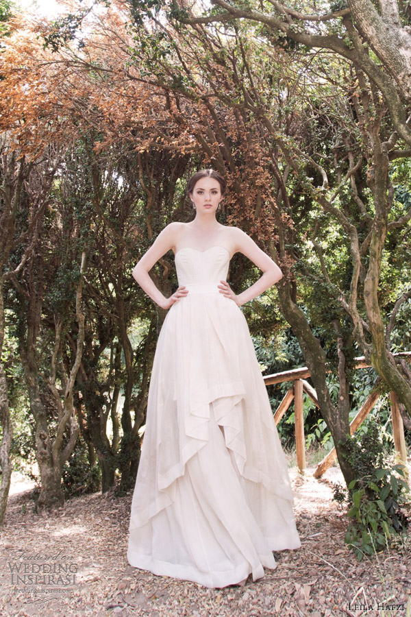 leila hafzi 2013 bridal maria wedding dress nina skirt