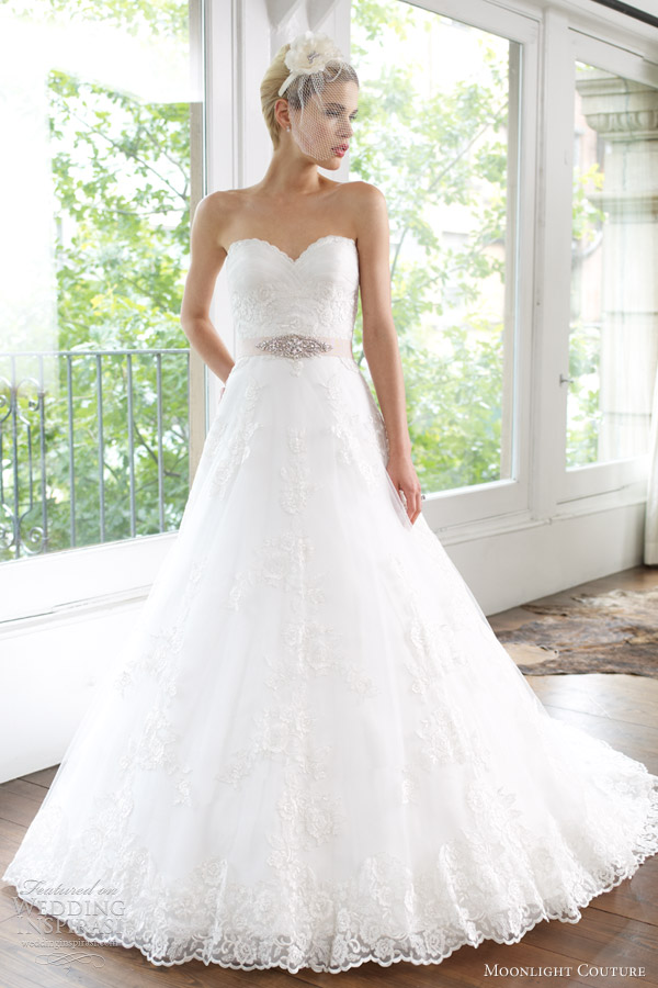 Moonlight Couture Spring 2013 Bridal Collection | Wedding Inspirasi