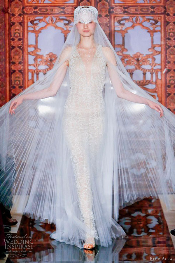 Reem Acra Bridal Fall 2013 Wedding Dresses | Wedding Inspirasi