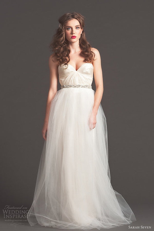 sarah seven wedding dresses fall 2013 bridal please thank you gown