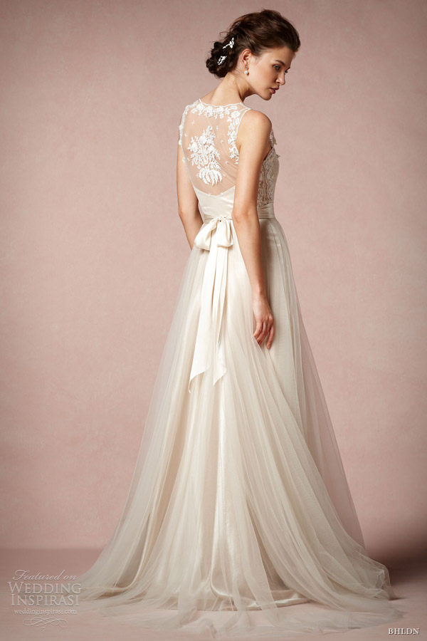 bhldn 2013 2014 onyx sleeveless wedding dress lace straps catherine deane back