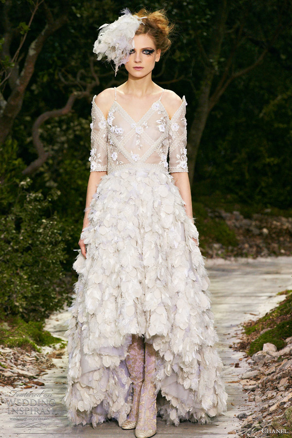 Chanel Lace Wedding Dresses