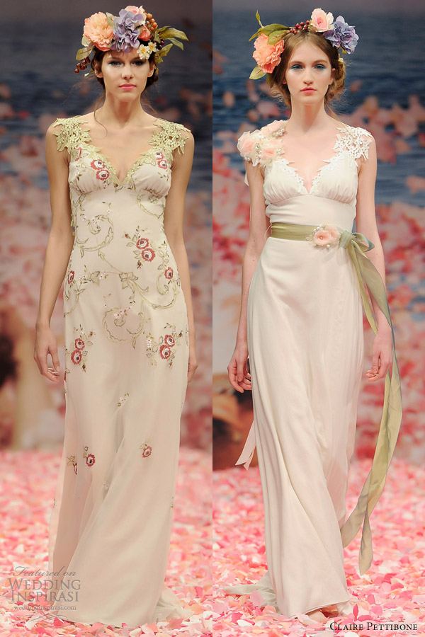 claire pettibone bridal spring 2013 olivia maiden wedding dress color