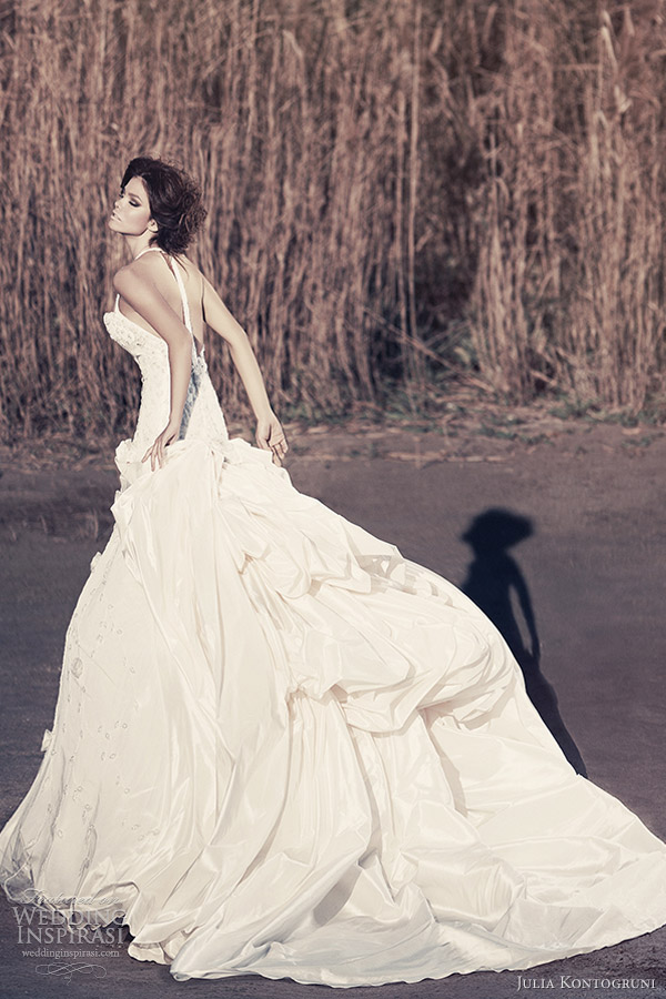 julia kontogruni bridal 2013 t back wedding dress