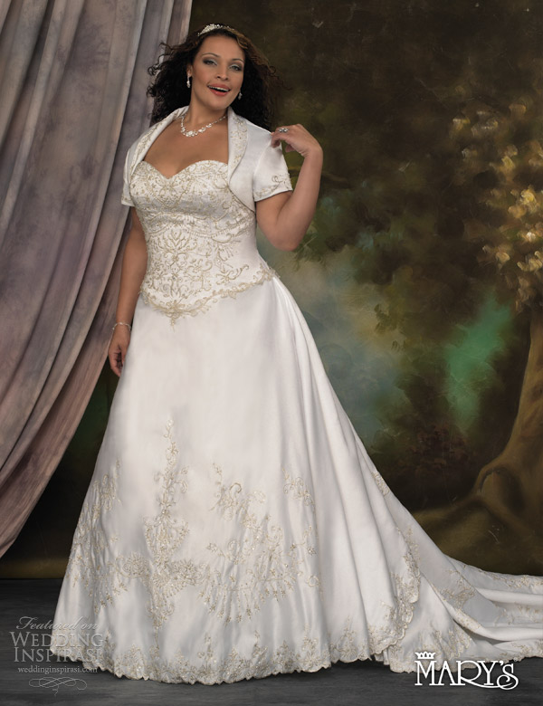 marys bridal unspoken romance 2013 style 5753 plus size wedding dress