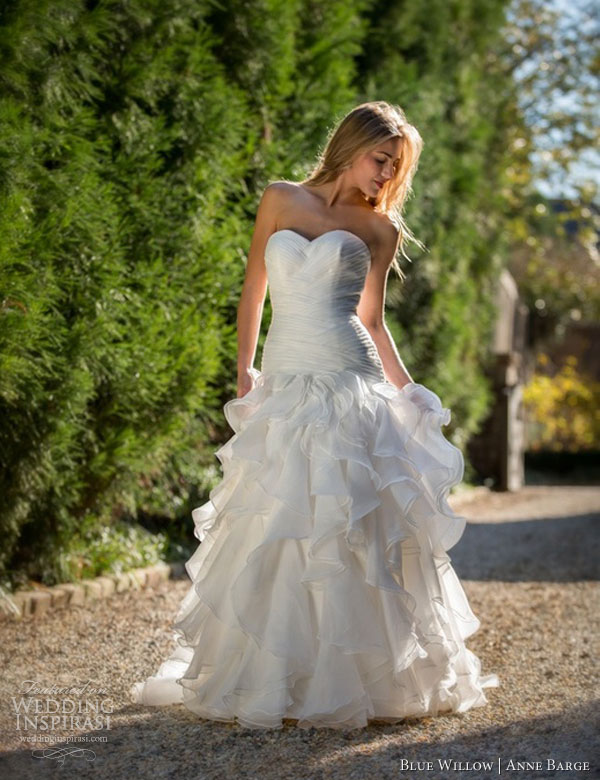 anne barge blue willow fall 2013 skye strapless wedding dress anne barge blue willow fall 2013 skye strapless wedding dress