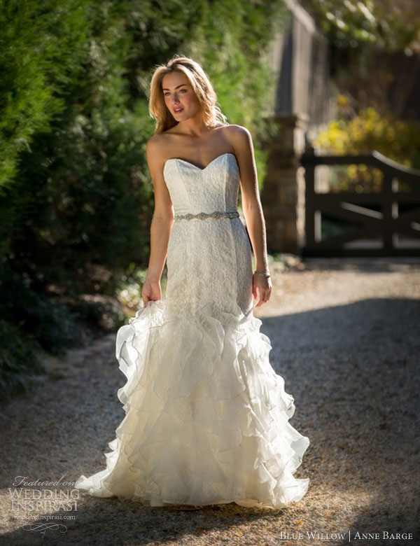 anne barge fall 2013 blue willow tulip wedding dress anne barge fall 2013 blue willow tulip wedding dress