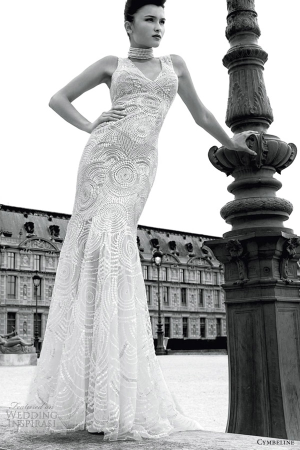 cymbeline bridal 2013 grafitti wedding dress