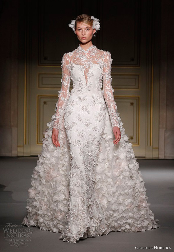 georges hobeika spring 2013 couture wedding dress