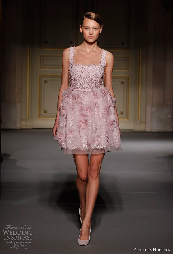 georges hobeika spring summer 2013 couture short dress