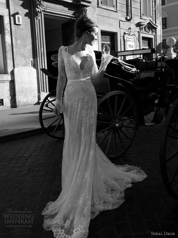 inbal dror 2012 wedding dress full