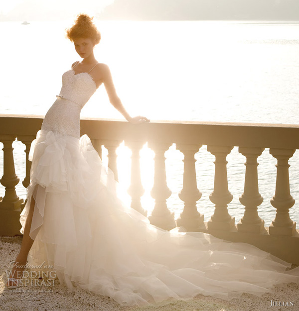 jillian 2013 high low wedding dresses