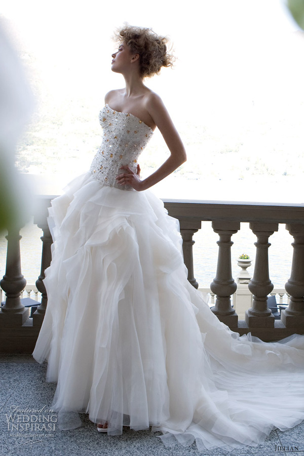 jillian sposa 2013 strapless ball gown