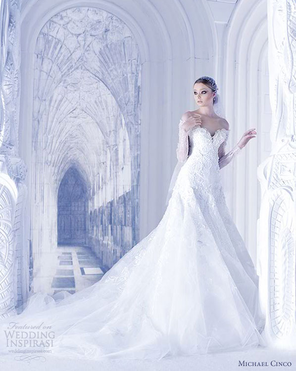 michael cinco bridal couture spring summer 2013 wedding dress