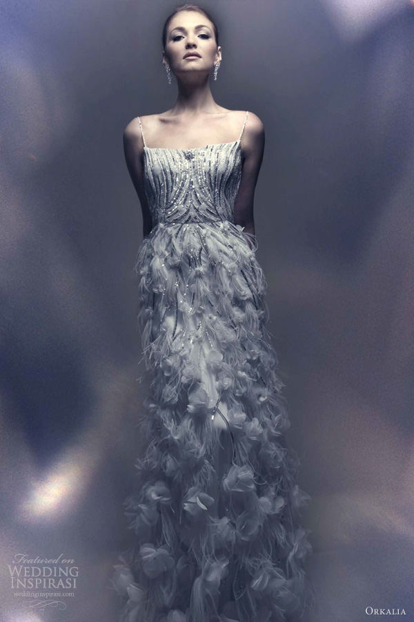 orkalia 2013 dubai bridal couture wedding dress