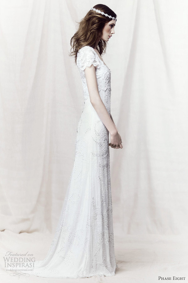 phase eight 2013 eliza wedding dress lace cap sleeves