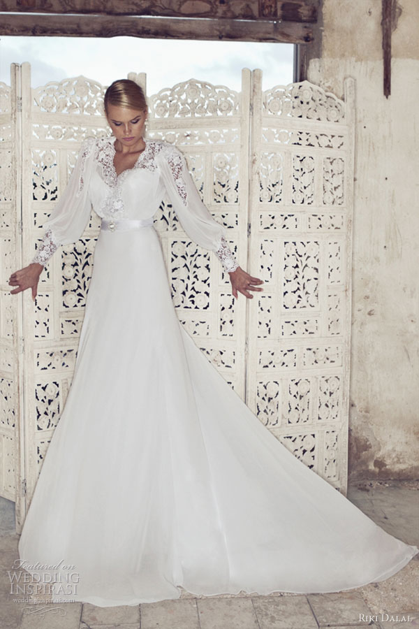 riki dalal 2013 israeli wedding dress designer