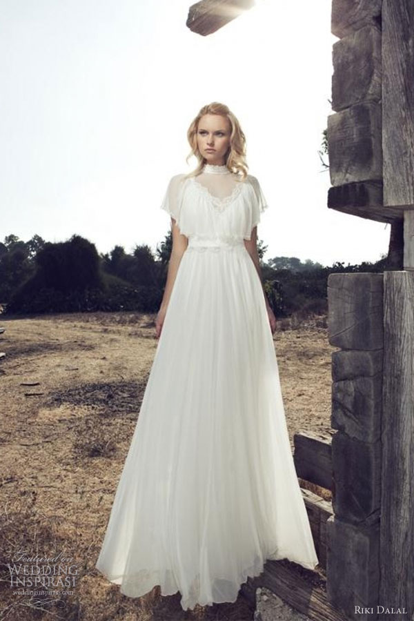 riki dalal 2013 romantic wedding dress