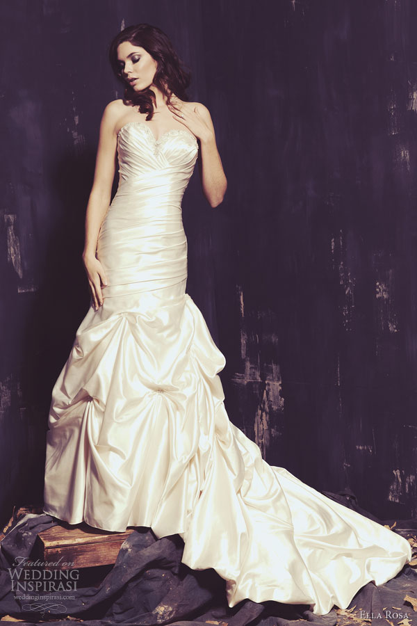 ella rosa spring 2013 wedding dresses be 176 strapless gown