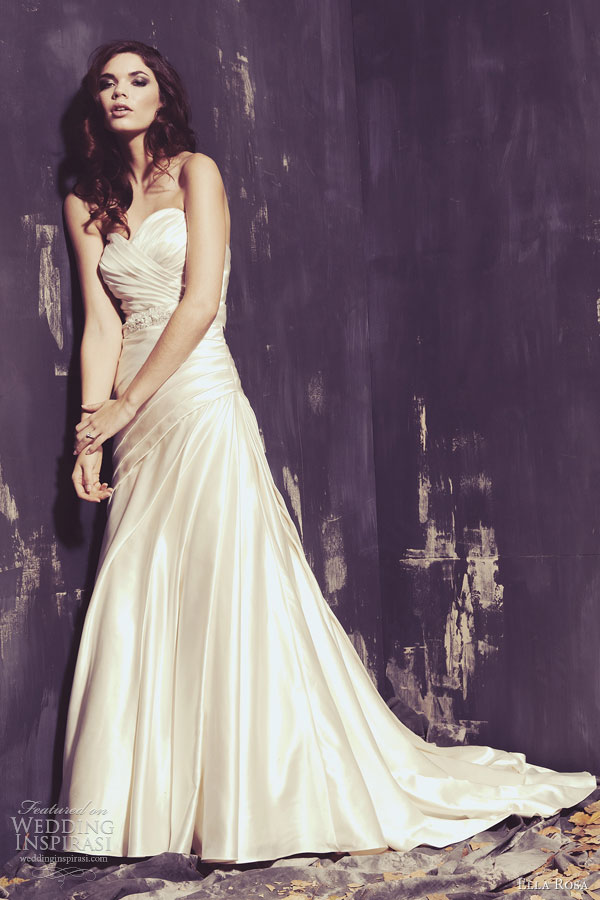 ella rosa wedding dresses spring 2013 style 182 strapless