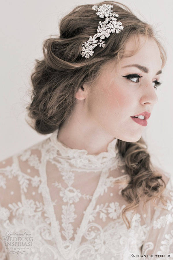 enchanted atelier fall 2013 bridal accessories brielle hair piece