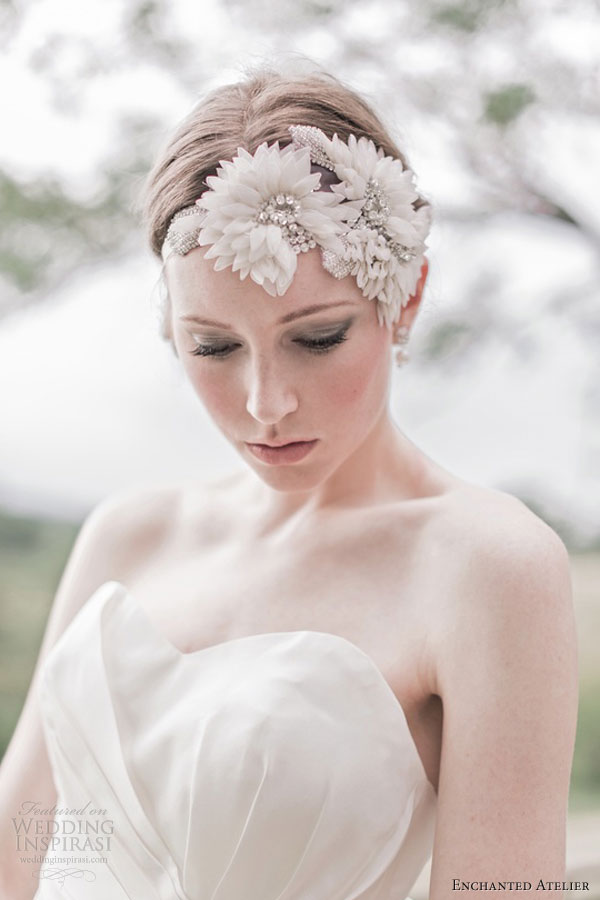 enchanted atelier fall 2013 bridal accessories enchanted headwrap