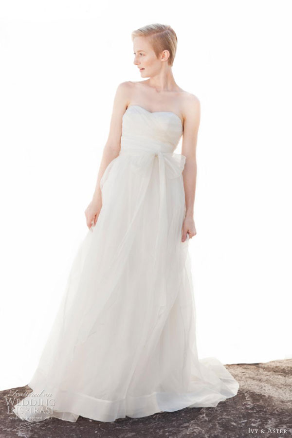 ivy aster bridal fall 2013 dyeable wedding dresses sparks fly