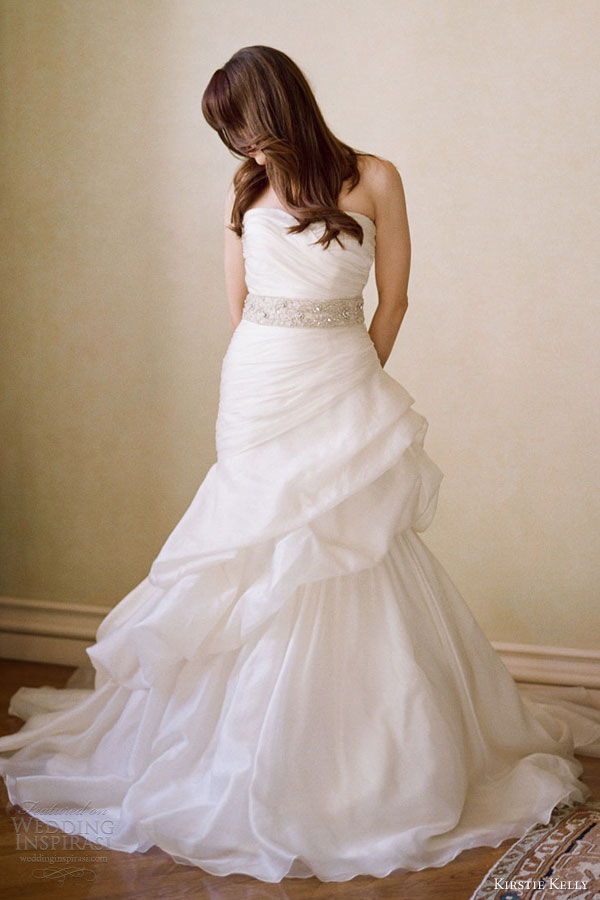 kirstie kelly wedding dresses 2013 casablanca strapless gown