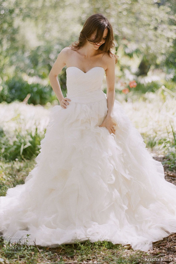 kirstie kelly wedding dresses 2013 garden bridal collection anemone gown