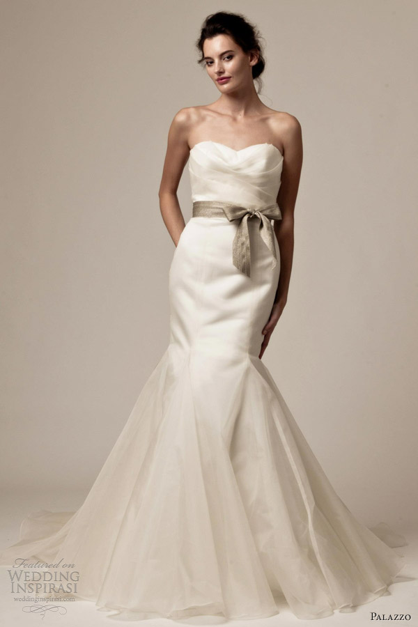 palazzo bridal by jane white 2013 tina strapless wedding dress