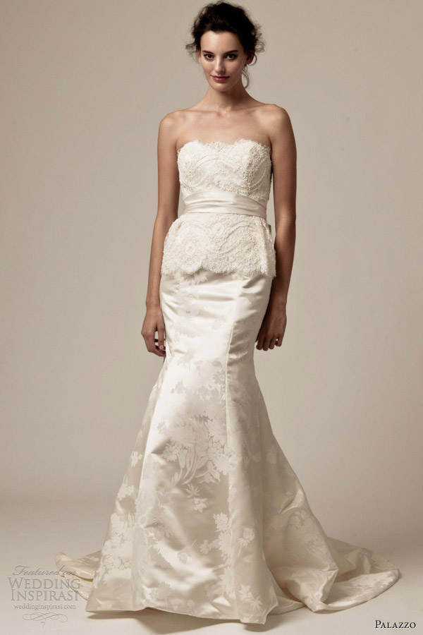 palazzo bridal wedding dresses 2013 elizabeth