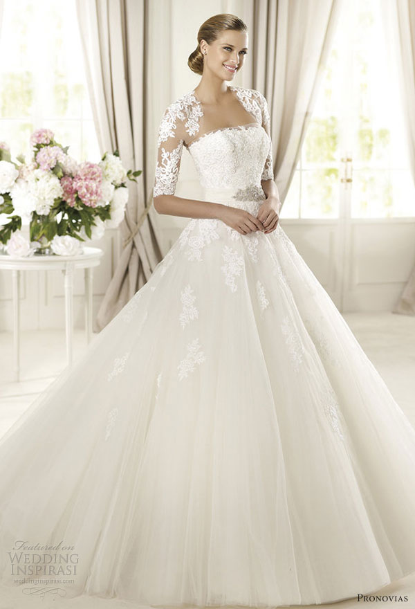 pronovias 2013 wedding dresses domingo