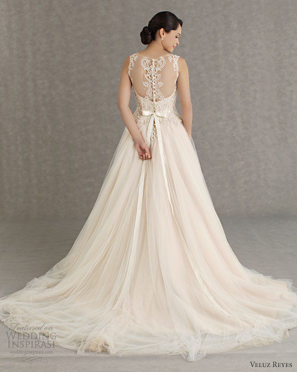 veluz reyes wedding dresses 2013 bridal rtw sophia gown illusion