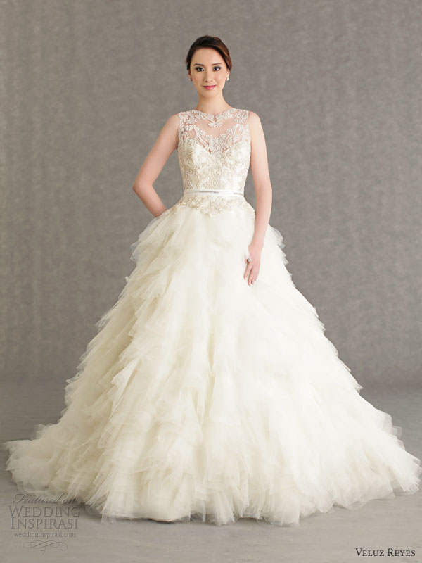 veluz reyes wedding dresses 2013 bridal rtw vivian gown