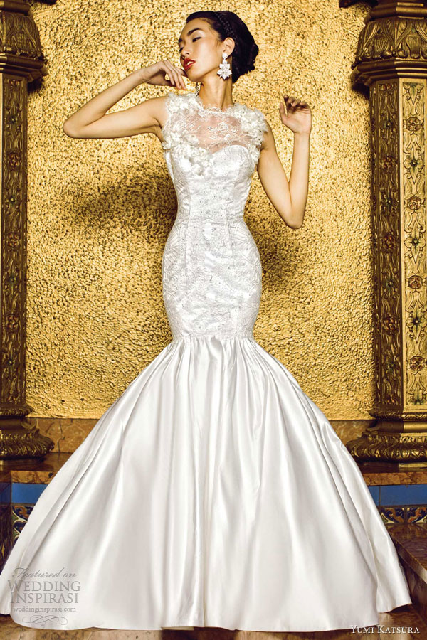 yumi katsura bridal 2013 nairobi mermaid wedding dress