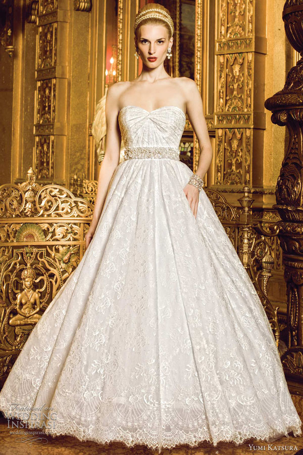 yumi katsura wedding dresses 2013 monaco ball gown