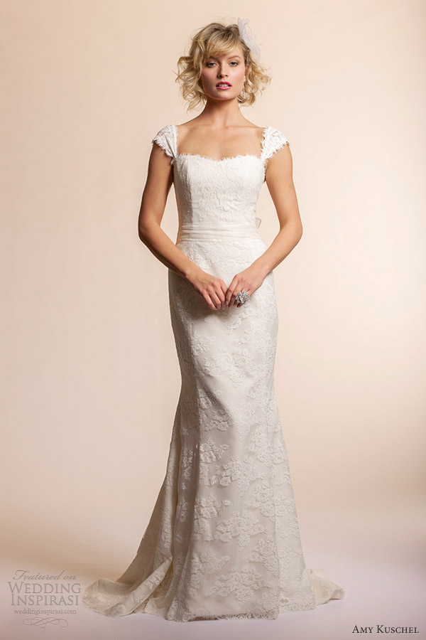 amy kuschel 2013 wedding dresses azalea lace gown