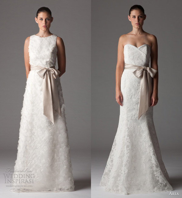 aria wedding dresses 2013 sleeveless 162fa strapless 275ft