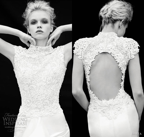 berta 2013 israeli designer wedding dresses keyhole