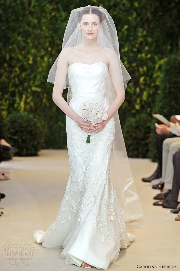 Carolina Herrera Bridal Spring 2014 Wedding Dresses | Wedding Inspirasi ...